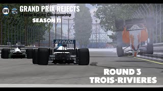 Grand Prix Rejects rFactor Championship Season 11 Round 3  TroisRivieres [upl. by Catima]