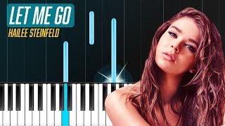 Hailee Steinfeld amp Alesso  quotLet Me Goquot Piano Tutorial  Chords  How To Play  Cover [upl. by Stoeber]