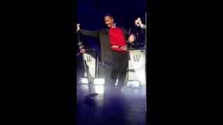 Marlon Jackson dancing at the Jacksons Unity Tour in Stockholm Waterfront Arena [upl. by Romalda]