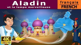 Aladin et la Lampe Magique  Aladdin and The Magic Lamp in French  FrenchFairyTales [upl. by Rollie]