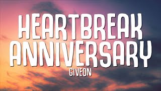 Giveon  Heartbreak Anniversary Lyrics [upl. by Wildee775]