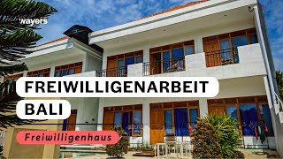 Unser Freiwilligenhaus auf Bali I Deine Unterkunft auf Bali I Leben auf Bali [upl. by Acissehc]