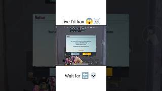 Live Id ban 😱☠️ Slurrygaming873 pubg pubgmobile gamer bgmi trending shorts [upl. by Tansey]