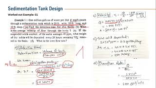 sedimentation tank design [upl. by Damales954]