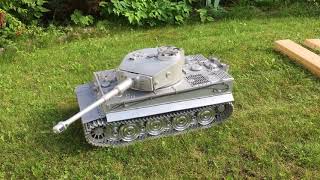 Tiger 1 RC Tank 110 [upl. by Dahle321]