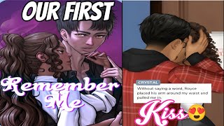 Our first KISS😍Remember Me🧐EP 3Playing EPISODE😉💎 episode gaming youtube [upl. by Aetnuahs228]