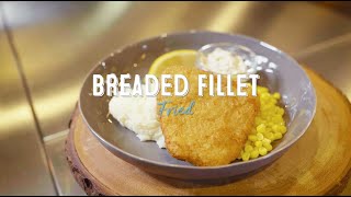 How to Fry Good Catch Breaded Fish Fillets  the Commercial Chef Way [upl. by Nolrev]