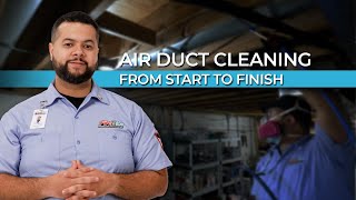 Our Duct Cleaning Process from Start to Finish [upl. by Itak]