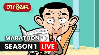 🔴 Mr Bean Cartoon Marathon  Mr Bean Animated Series [upl. by Elton]