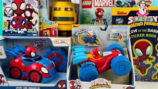 Unboxing and Review of Marvel Spidey and His Amazing Friends Toy Collection [upl. by Ettenrahc]