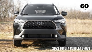 2023 Toyota Corolla Cross Review  BIG Changes for 2023 [upl. by Ecnarrat]