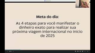 As 4 etapas para você manifestar sua próxima viagem internacional dos sonhos no início de 2025 [upl. by Nashbar671]