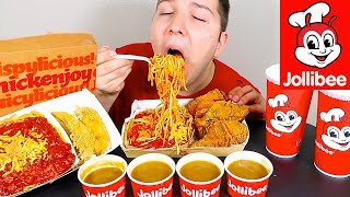 Jollibee • Behind The Scenes Of Tosh0 2 • MUKBANG [upl. by Nosnirb35]