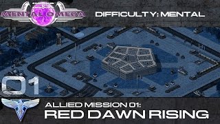 Mental Omega 33  Allied Mission 01 Red Dawn Rising [upl. by Itsud]