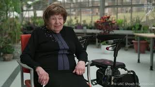 Holocaust Survivor  Thirza Kammer  USC Shoah Foundation [upl. by Anirhtak]