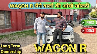 Wagon r Ownership Review  2024 Maruti Suzuki Wagon R CNG  Long Term Pros and Cons in New Wagon R [upl. by Aipotu]