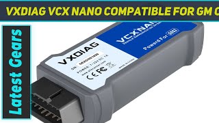 VXDIAG VCX Nano Compatible for GMOPEL with  Review 2023 [upl. by Lippold247]