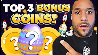 🔥 TOP 3 BONUS MILLIONAIRE MAKER ALTCOINS FOR MARCH  SUPER EASTER EGG BONUS GEM URGENT [upl. by Senn]