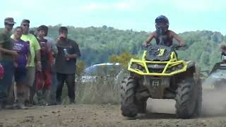 Farm Fest 2024 ATV full sends compilation 1 [upl. by Touber]