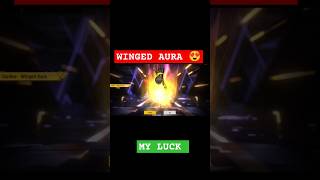 SKY DIV WINGED AURA ✅😨😍 freefire shortvideos viralvideos freefire [upl. by Eilata]