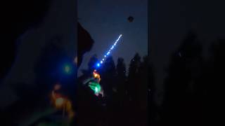 Kite Flying With Light New Trick 2024 [upl. by Gracye]