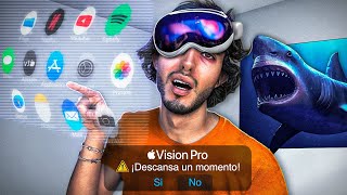 SOBREVIVI 24 HORAS CON LOS APPLE VISION PRO [upl. by Eberhart]