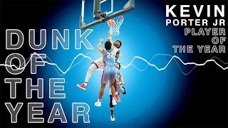 Kevin Porter Jr Rainier Beach quotPlayerDUNK Of The Yearquot [upl. by Sankey]