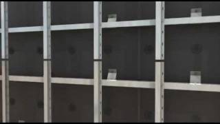 Rainscreen F210  Install Video Flat Panels  HPL Fiber Cement Fiber Concrete [upl. by Orecic]