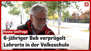 6jähriger Bub verprügelt Lehrerin in der Volksschule [upl. by Suivatco329]