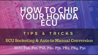 How to Socket a Honda ECU Tips amp Tricks [upl. by Tomkins]