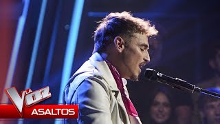 Ginés canta quotAlgo contigoquot  Asaltos  La Voz Antena 3 2024 [upl. by Ratib]