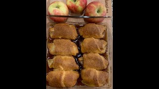 Easiest Apple Dumplings [upl. by Eittod]