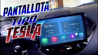 COMO INSTALAR ESTEREO TIPO TESLA PLUG AND PLAY [upl. by Jacinda422]