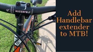 Add a handlebar extender to your MTB [upl. by Christensen246]