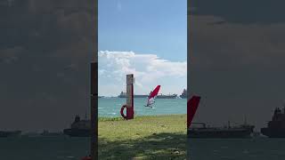 windsurfing EastCoast Singapore [upl. by Colene977]