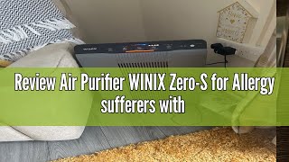 Review Air Purifier WINIX ZeroS for Allergy sufferers with HEPA Filter 99999 Against Allergies [upl. by Hallette]