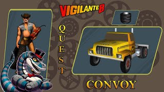 Vigilante 8 Gameplay  Convoy Quest [upl. by Pellegrini679]