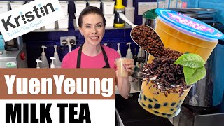 YuenYeung Milk Tea  Cafe Bubble Tea Shop Recipe [upl. by Kristian]