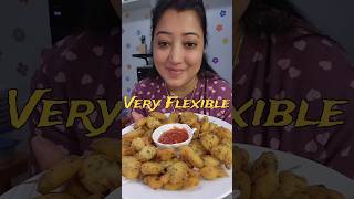 Husband Bahot Flexible Hai 😊  Chawal Ke Pakode  shorts viralshort makingfood recipe america [upl. by Jairia]