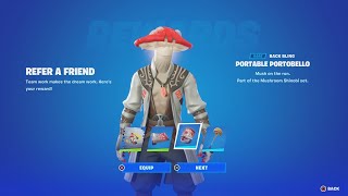 Fortnite FREE Bundle Available NOW BEST ReferAFriend Skin amp Bundle So Far [upl. by Becki]