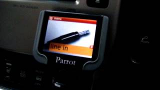 Parrot mki 9200 display videoMPG [upl. by Nyrhtac353]