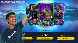 SENSATIONAL PULLS FROM ANTI MATTER SUPERSTAR SPINNER  NBA 2K MOBILE [upl. by Moth]