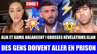 ALIX ET KAMIL FONT DES RÉVÉLATIONS CHOCS ET BALANCENT SUR ILLAN ET LES COULISSES DE LA TÉLÉRÉALITÉ [upl. by Octavus]