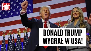 Trump WYGRAŁ wybory w USA Prezydent elekt zabrał głos Co powiedział TŁUMACZENIE [upl. by Balf]