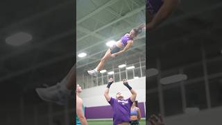 A classic with katabela sportshorts acro cheer stunts workout fitness throwback [upl. by Rhonda]