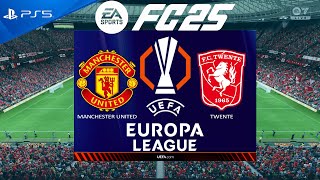 FC 25 Manchester United vs Twente  Europa League 202425  PS5 [upl. by Leda]