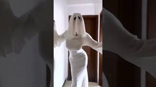 Do you love White Ghost Cosplay 😍 shorts halloween cosplay ghost dance [upl. by Aicrag]