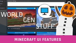 Minecraft  Nodepanel UI Features [upl. by Inittirb]