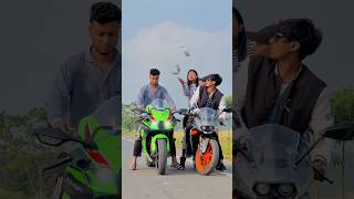 Desi Rider Ka Aukat 😡  Sumon Stunts 🔥 shorts ktm youtubeshorts [upl. by Joachim471]