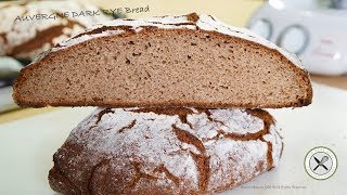 Dark Rye Bread Loaf – Bruno Albouze [upl. by Assira115]